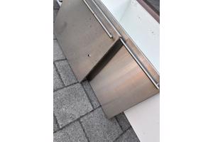 Grote rvs opbergkast