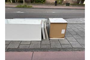 Grote rvs opbergkast