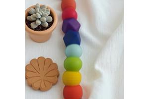 Speenkoord regenboog kleuren