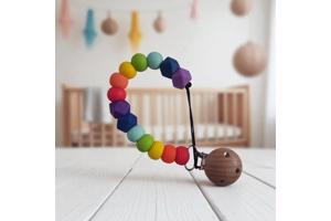 Speenkoord regenboog kleuren