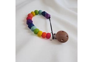 Speenkoord regenboog kleuren