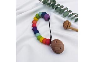 Speenkoord regenboog kleuren