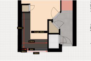 hoek keuken (2007) inclusief apparatuur (2015)