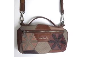ronde schouder - hand tas bruin leer