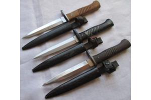 3 Original Grabendolche Ernst Busch Solingen WOI