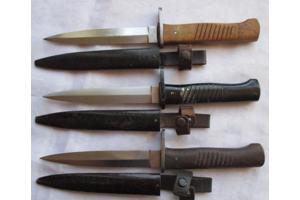 3 Original Grabendolche Ernst Busch Solingen WOI