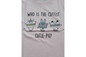 Glo-Story t-shirt cutest pie roze 164