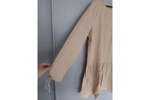 100% katoenen jurk beige L/40