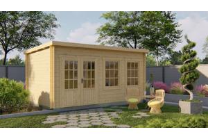 Blokhut - Tuinhuis Sadie | 40 mm | onbehandeld