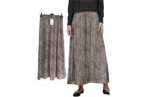 JDY lange rok beige zwart S