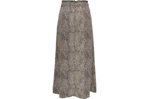 JDY lange rok beige zwart S