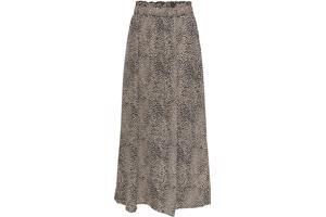 JDY lange rok beige zwart S