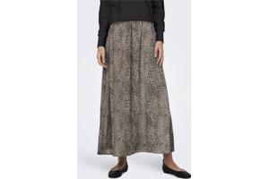 JDY lange rok beige zwart S