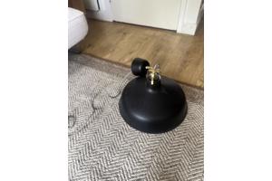 Industriele lampenkap IKEA Ranarp (zwart)