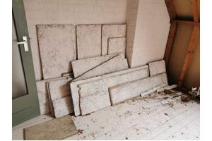 Diverse maten houtwolcementplaten