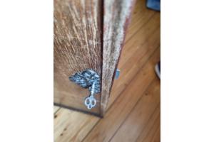 Singer naaimachine in kastje