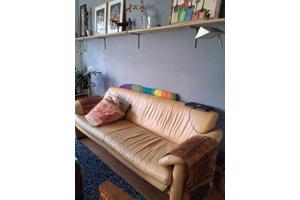 Mooie leren 3-zits bank