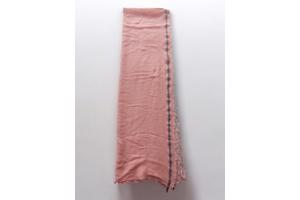 sjaal / omslagdoek zalm roze 170cmx51cm