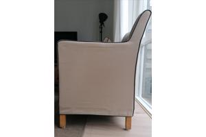 Koopje: 2 Mooie lekker zittende lichte kleur bruin fauteuils