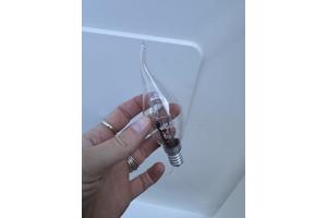 Gratis gloeilampen kaars. 4 stuks