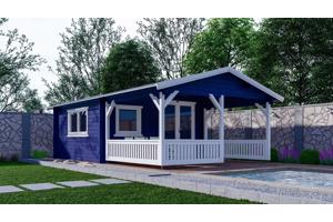 Nieuw luxe blokhut 5×4+3