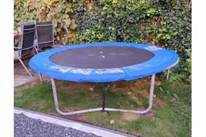 Trampoline, gebruikt, 240 cm diameter