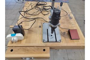 Kleine kolomboor voor o.a. printplaten