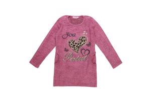 Seagull lange sweater panterprint you perfect glitter pink 1