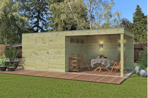 NIEUW Modern tuinhuis 7202EXT300