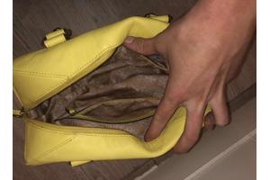 Gele Guess hand tas in goede conditie.