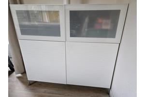 Witte Ikea Kast Glazen Deuren