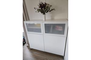 Witte Ikea Kast Glazen Deuren