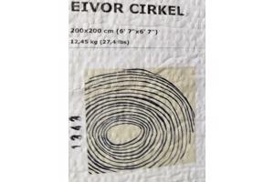 ikea  vloerkleed   cirkel