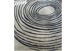 ikea  vloerkleed   cirkel