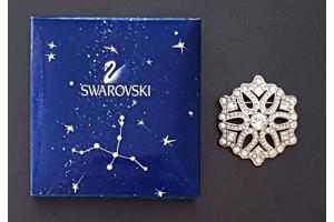 Swarovski The magic of Crystal sneeuwvlok broche met doosje