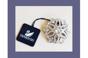 Swarovski The magic of Crystal sneeuwvlok broche met doosje