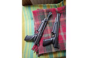 2x Crosman (Custombuild SSP250 en C1377)