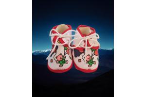 Junior Joy Babyschoenen rood beertje