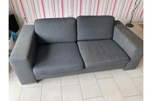 Zwart/Antraciet bank