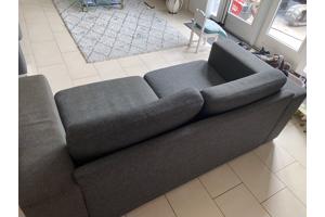 Zwart/Antraciet bank