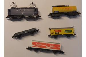 Uitgebreide set modeltrein N-spoor