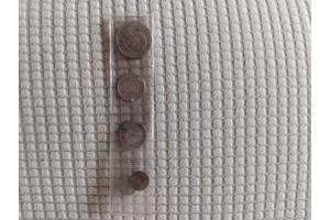 Zilveren  koningin Wilhelmina munten