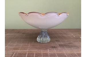 Glazen schaal  (3 verschillende lagen glas)