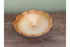 Glazen schaal  (3 verschillende lagen glas)