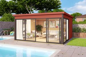 NIEUW Modern tuinhuis Domeo 5 Set