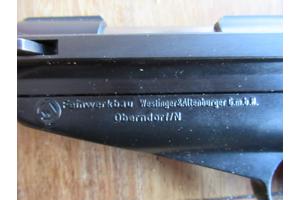 Feinwerkbau air pistol model 65 wedstrijd pistool