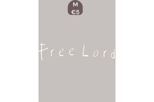 Heren t-Shirt Free Lord grijs M