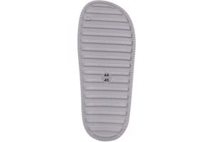 Slippers effen grijs 44