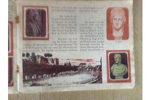 Oude interessante romeinse geschiedenis boek; Rome en Grieks