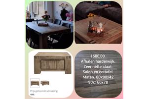 Salon en eettafel van de pronto